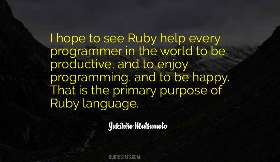 Quotes About Ruby #1782270