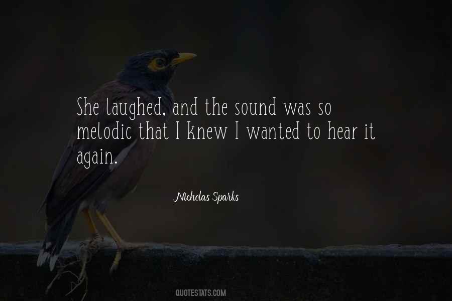 She Laughed Quotes #1196265