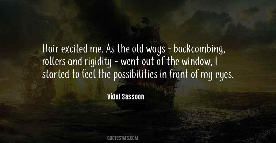 Quotes About Vidal Sassoon #142031