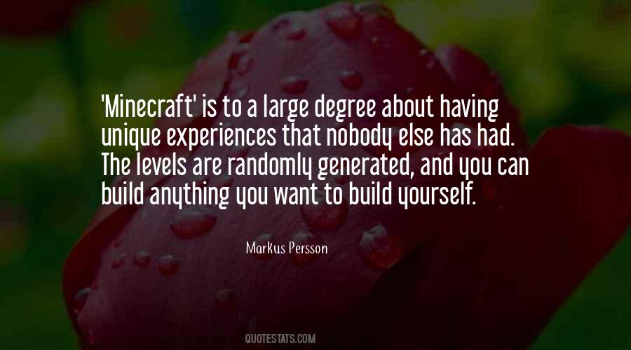 Quotes About Markus Persson #1349110