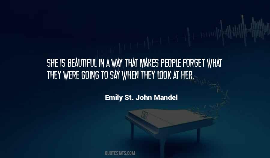 She Look Beautiful Quotes #699612