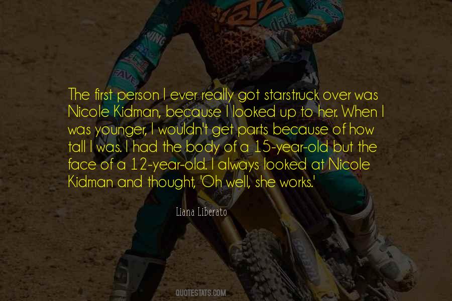 She Looked Up Quotes #184479
