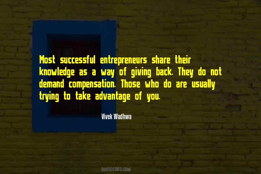 Quotes About Successful Entrepreneurs #1771881