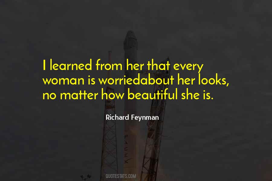 She Looks Beautiful Quotes #498778