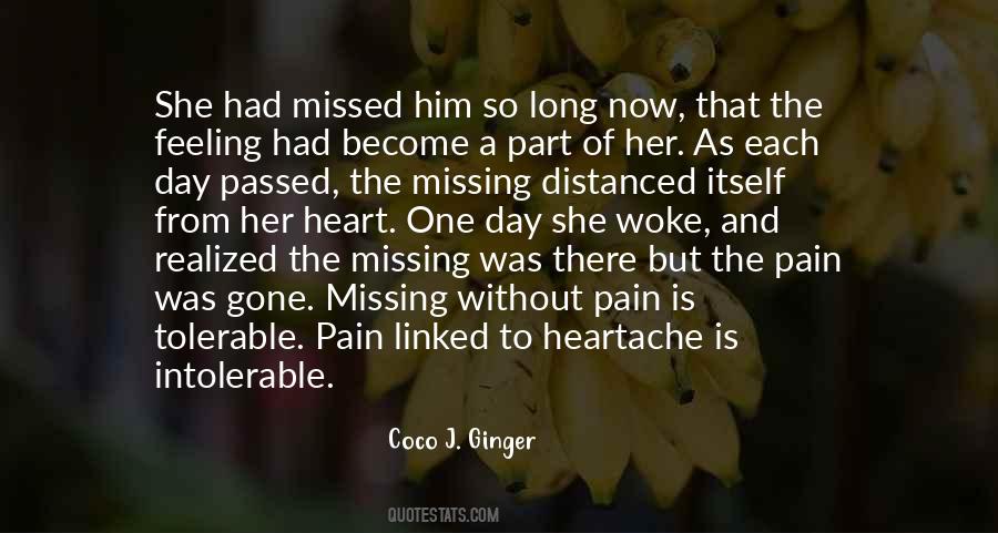 She Missed Him Quotes #1031793