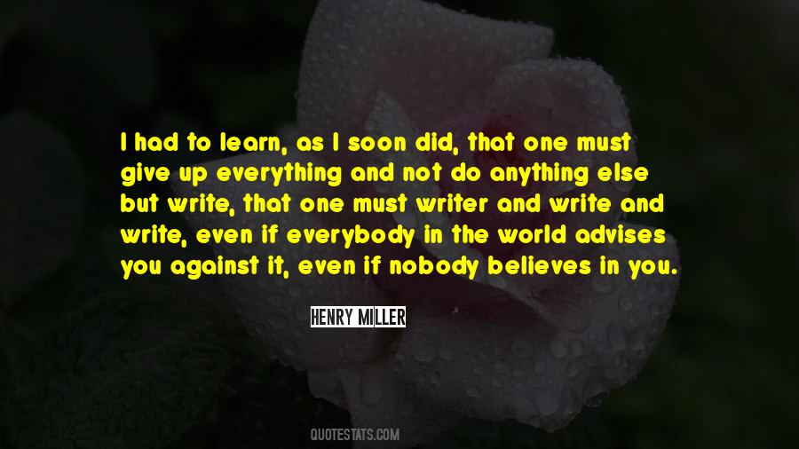 Quotes About Henry Miller #257545