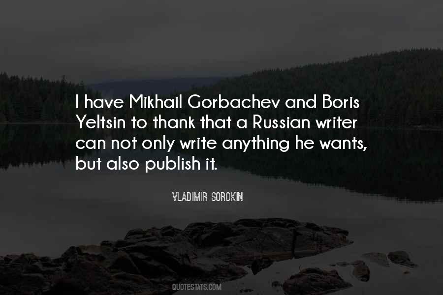Quotes About Boris Yeltsin #1428463