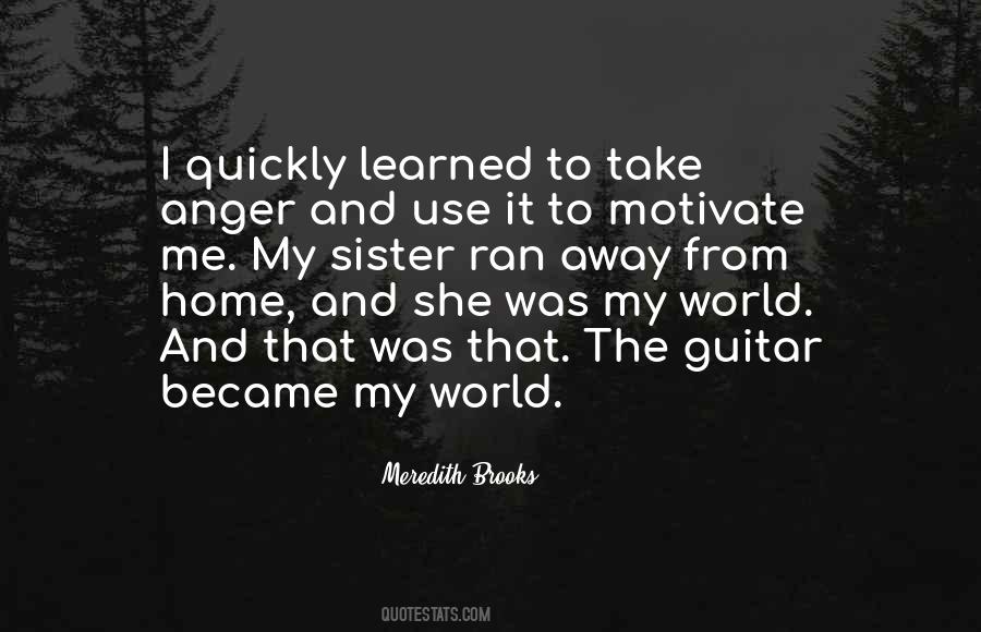 She Ran Away Quotes #1576463