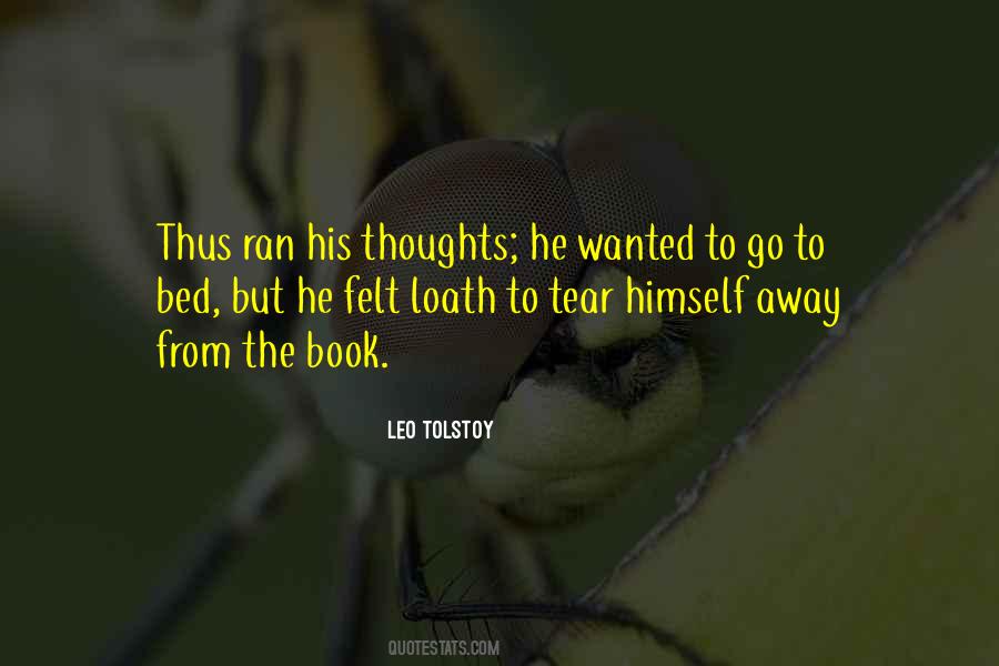 She Ran Away Quotes #454496