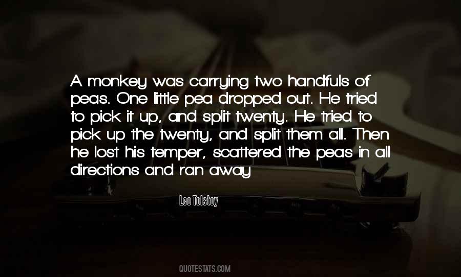 She Ran Away Quotes #8925