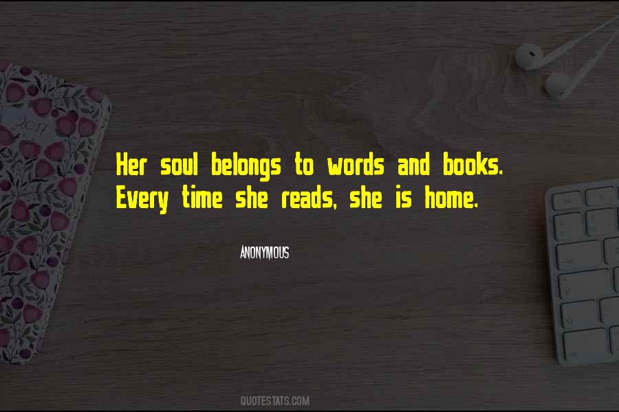 She Reads Books Quotes #407208