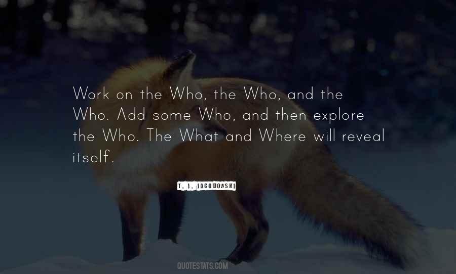 Quotes About The Who #1404224