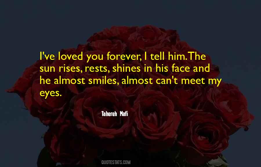 She Smiles With Her Eyes Quotes #664273