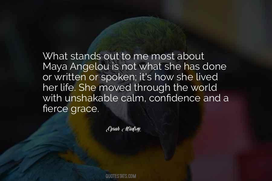 She Stands Out Quotes #712205