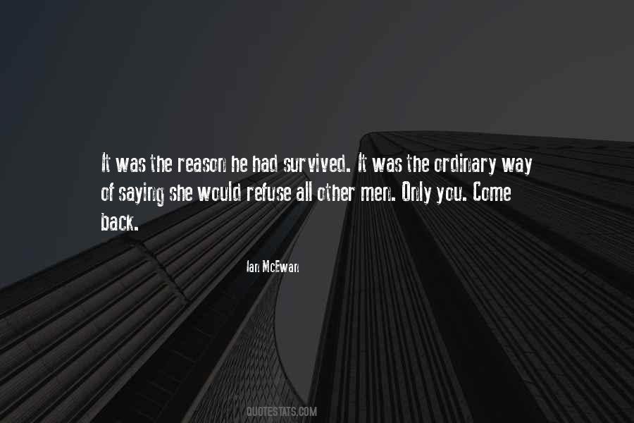 She Survived Quotes #103687