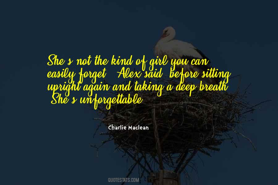 She The Kind Of Girl Quotes #614830