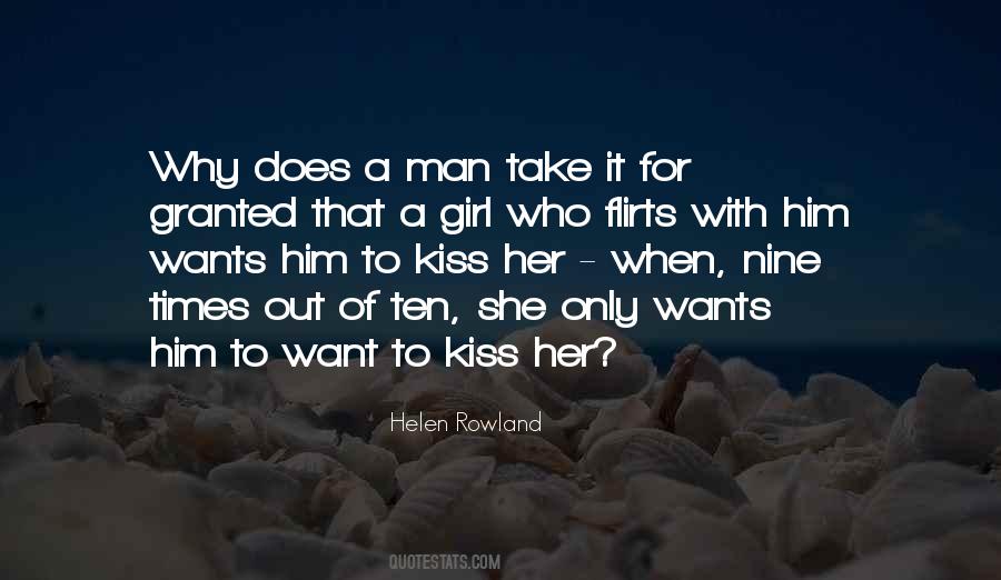 She Wants A Man Quotes #281151
