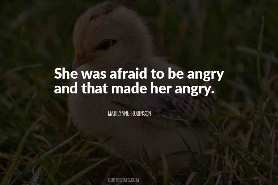 She Was Afraid Quotes #1724340