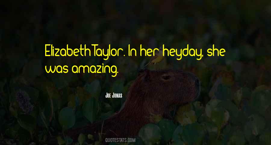 She Was Amazing Quotes #1277069