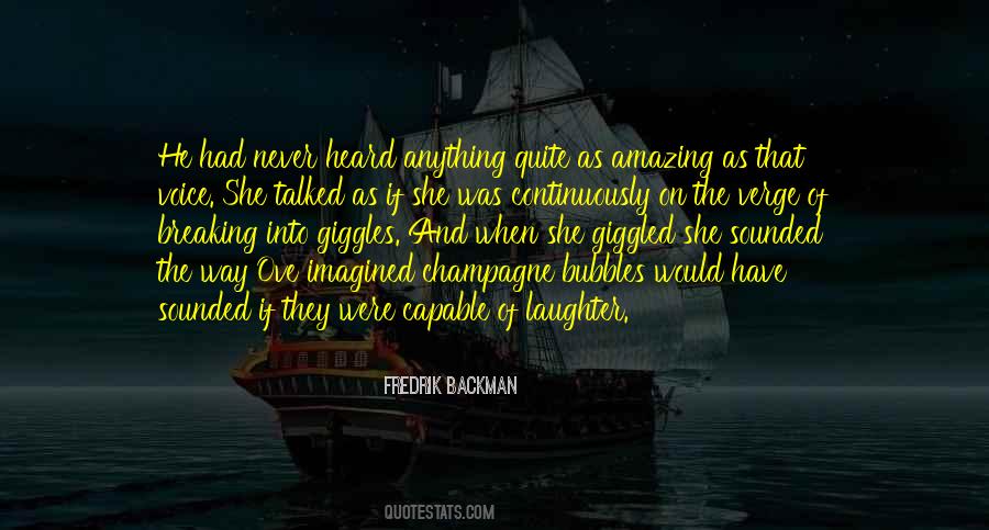 She Was Amazing Quotes #1553451