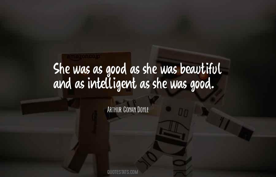 She Was Beautiful Quotes #1477316