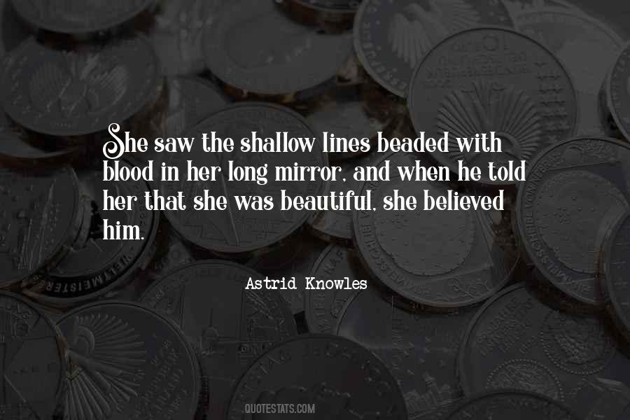 She Was Beautiful Quotes #195454