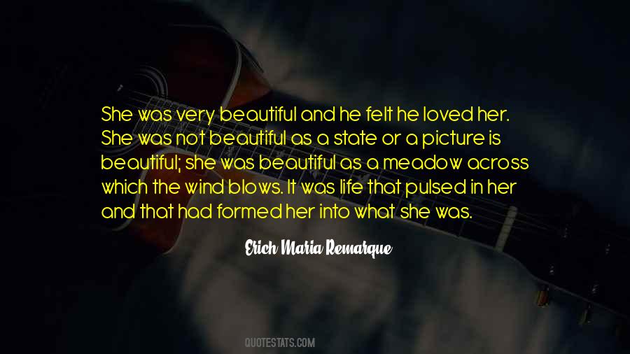 She Was Beautiful Quotes #421603