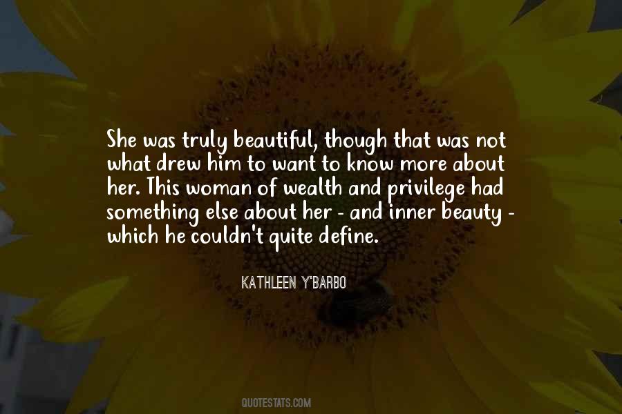 She Was Beautiful Quotes #71268