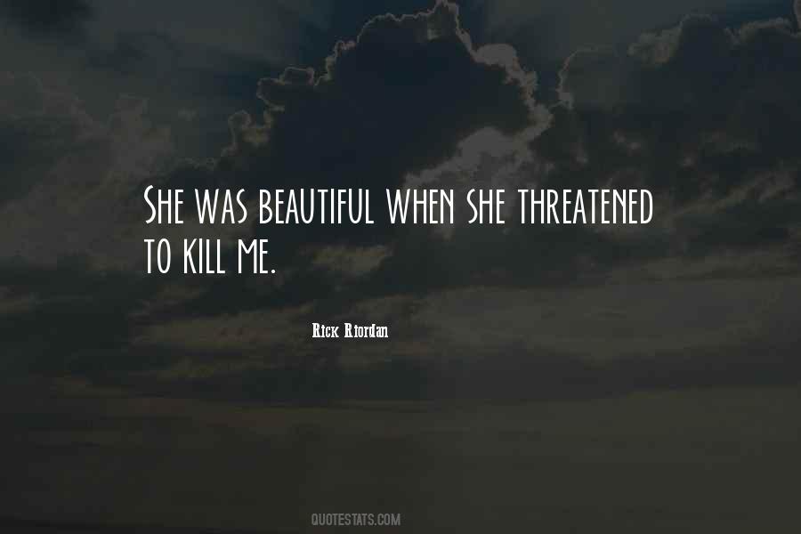 She Was Beautiful Quotes #766184