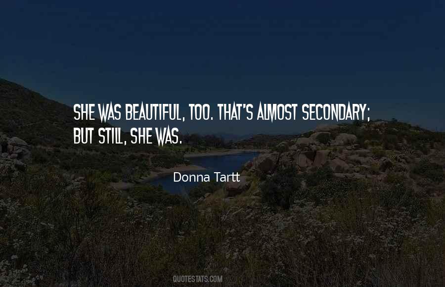 She Was Beautiful Quotes #773502