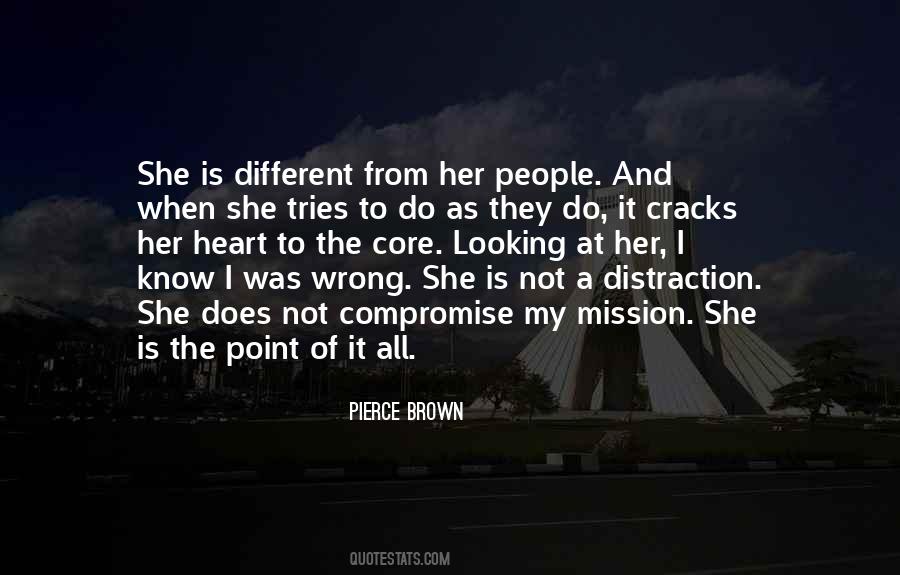 She Was Different Quotes #519132
