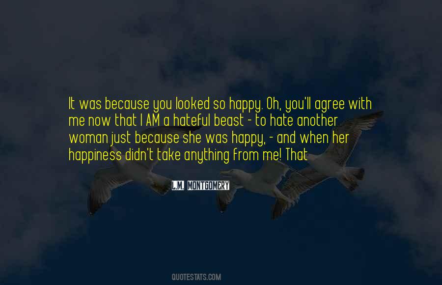 She Was Happy Quotes #1253367