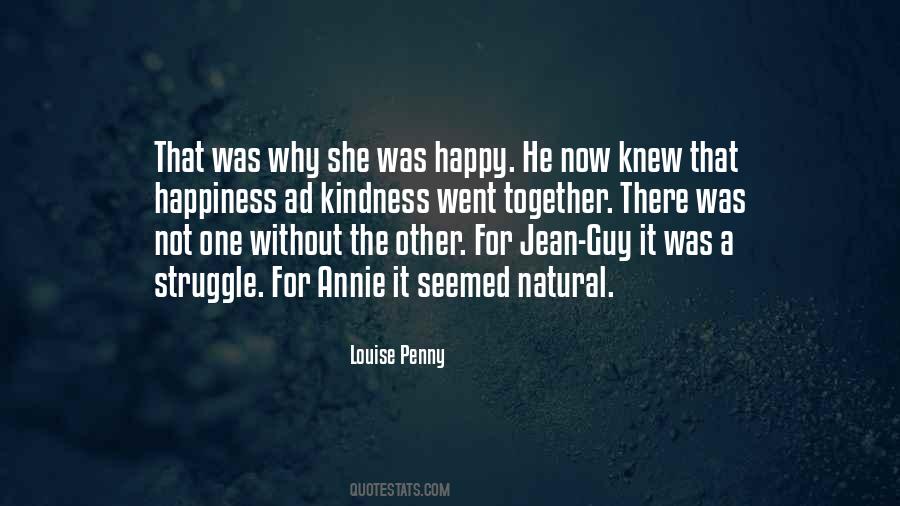 She Was Happy Quotes #1725070