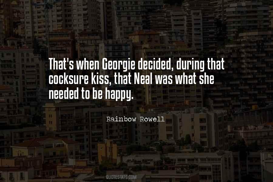 She Was Happy Quotes #392476