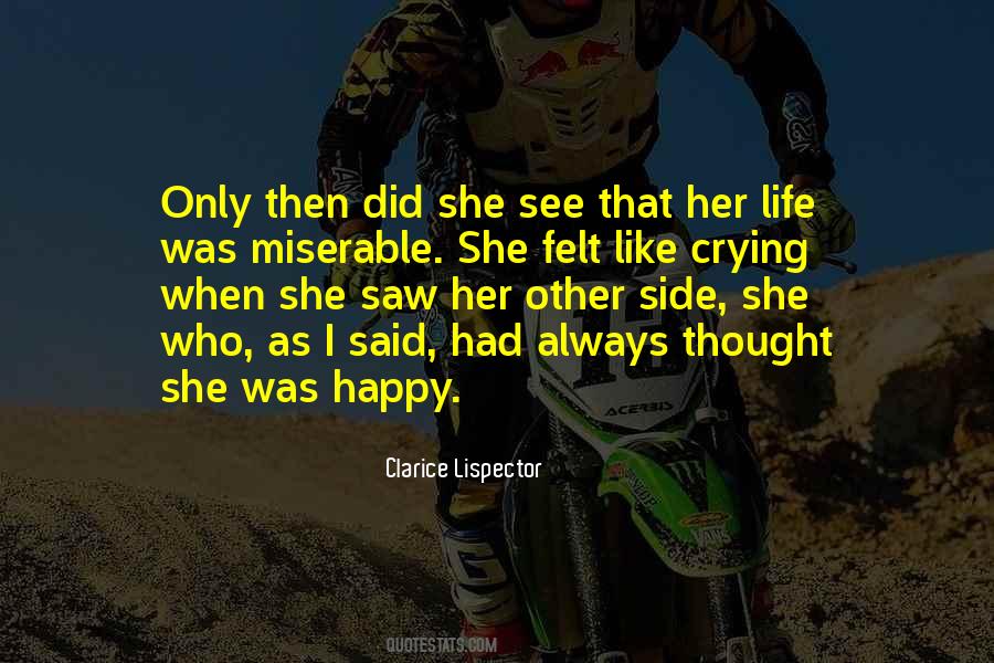 She Was Happy Quotes #886191