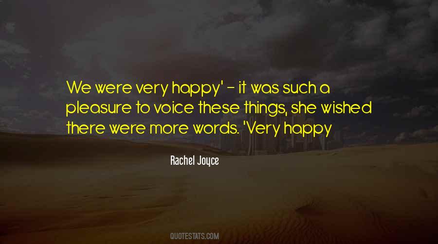 She Was Happy Quotes #96657