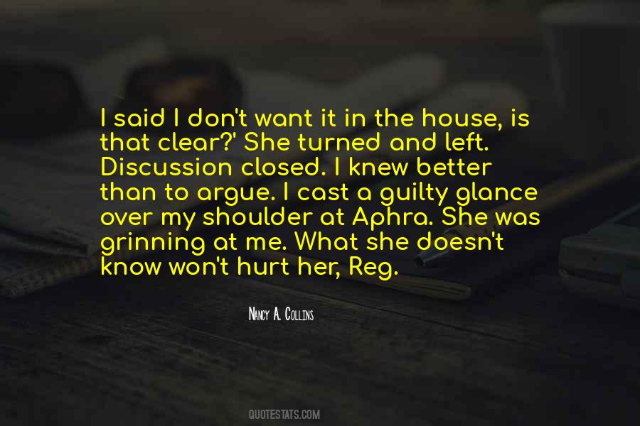 She Was Hurt Quotes #356162