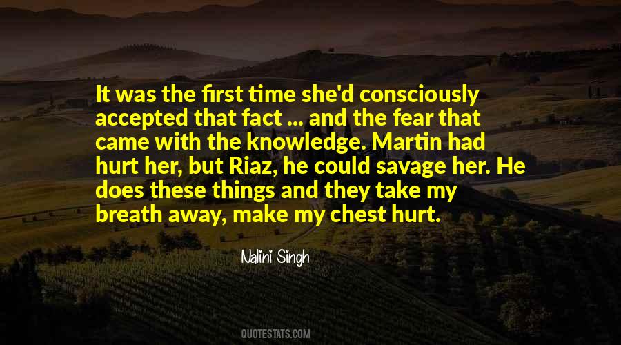 She Was Hurt Quotes #560694