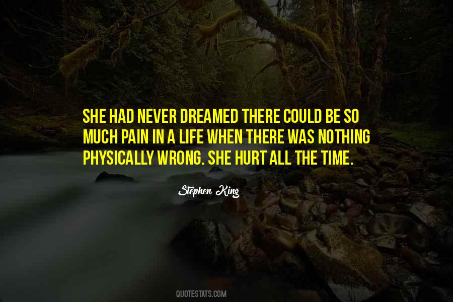 She Was Hurt Quotes #824098