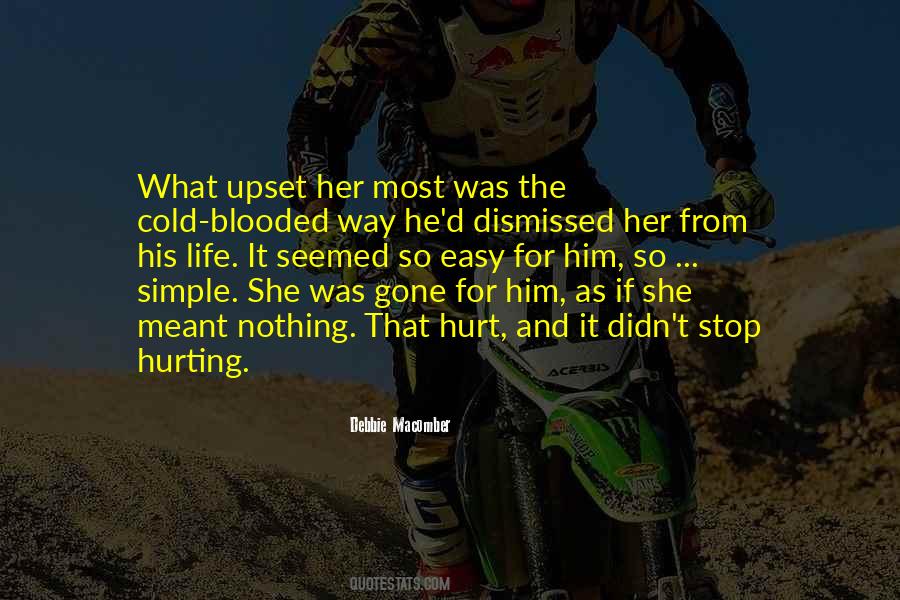 She Was Hurt Quotes #909402