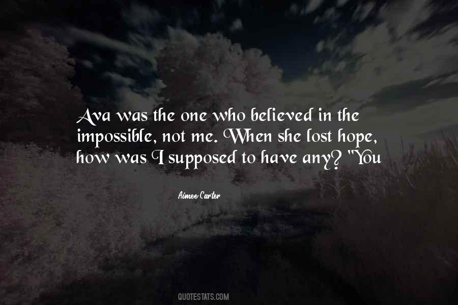 She Was Lost Quotes #321334