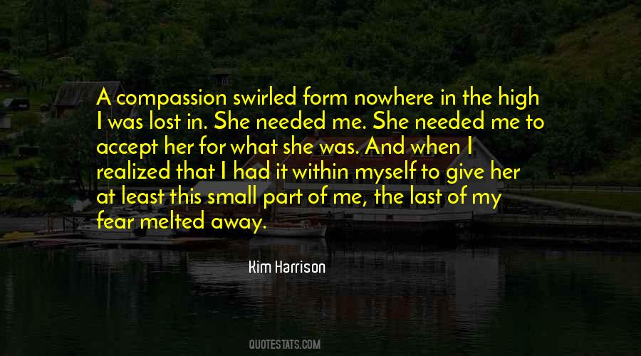 She Was Lost Quotes #462451