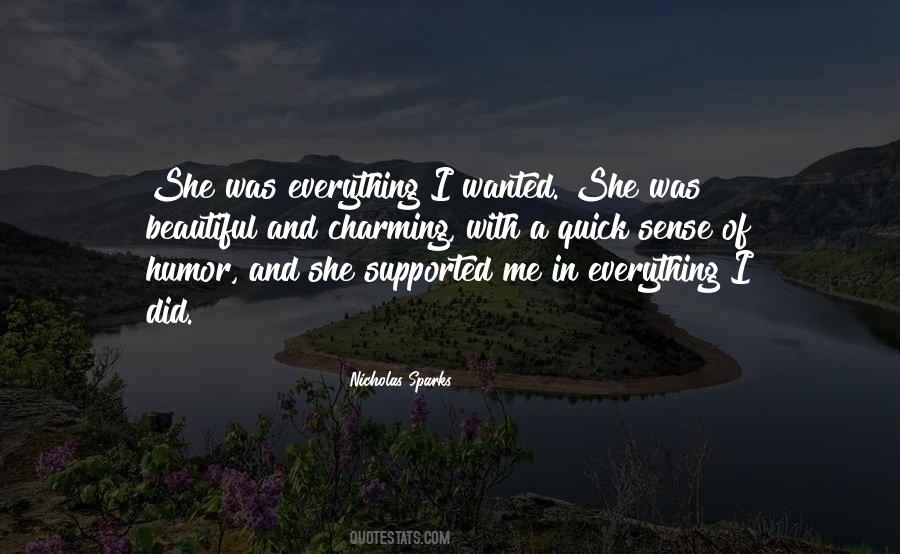 She Was Perfect Quotes #1070479