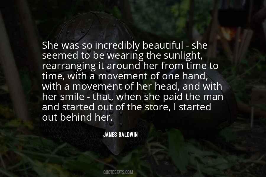 She Was So Beautiful Quotes #1307597