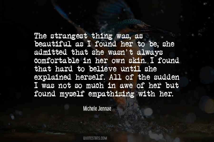 She Was So Beautiful Quotes #1590713
