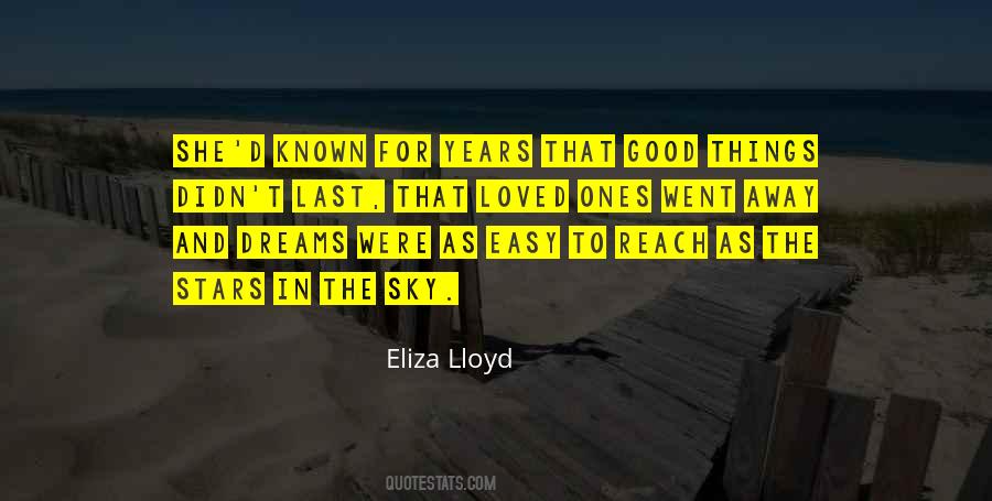 She Went Away Quotes #1264360