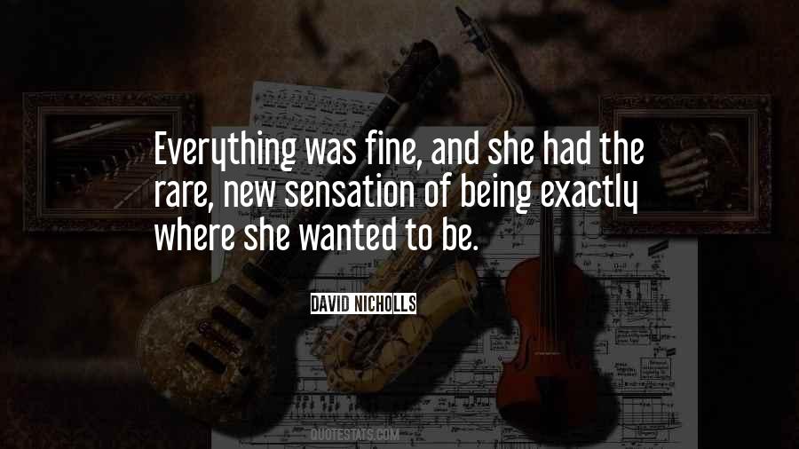 She'll Be Fine Quotes #107760