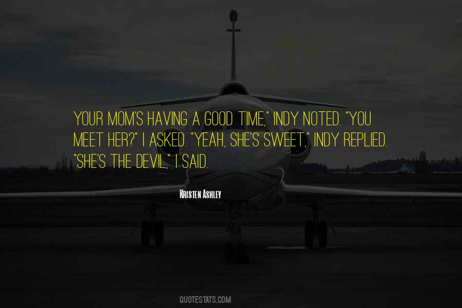 She's A Devil Quotes #131095