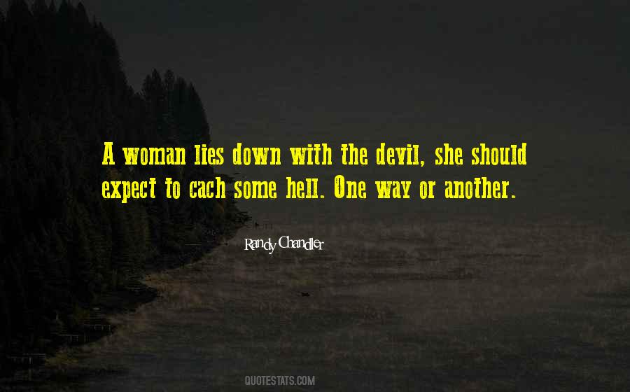 She's A Devil Quotes #988613