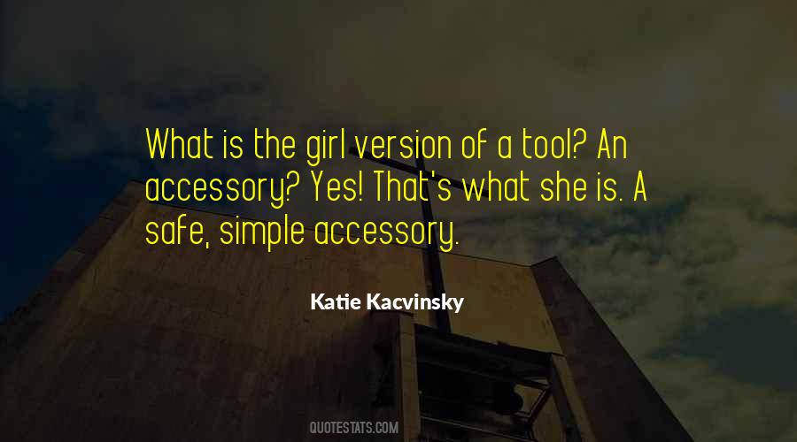 She's A Simple Girl Quotes #1468340